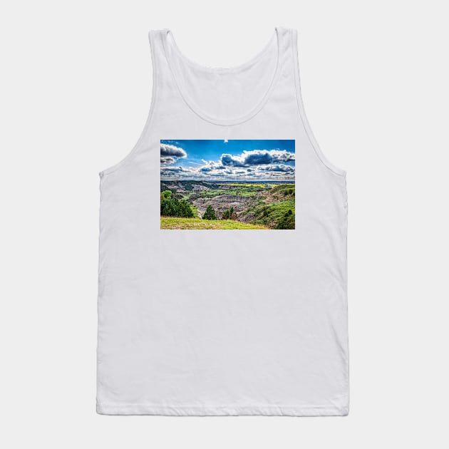 North Dakota Badlands Tank Top by Gestalt Imagery